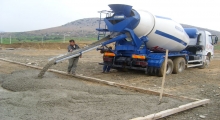 Saha beton ve asfalt d�k�m�